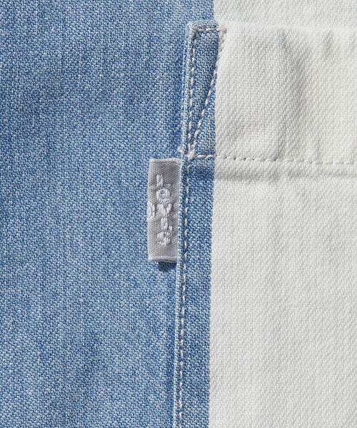 Levi's（リーバイス）の「Levi's/リーバイス SILVERTAB ルーズフィット シャツ インディゴ PATTERN（シャツ/ブラウス・レディース・マルチ・M/XS/S）」の3枚目の写真