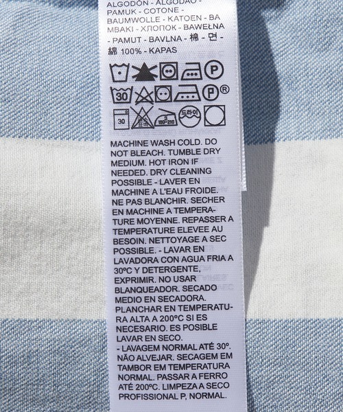 Levi's（リーバイス）の「Levi's/リーバイス SILVERTAB ルーズフィット シャツ インディゴ PATTERN（シャツ/ブラウス・レディース・マルチ・M/XS/S）」の8枚目の写真