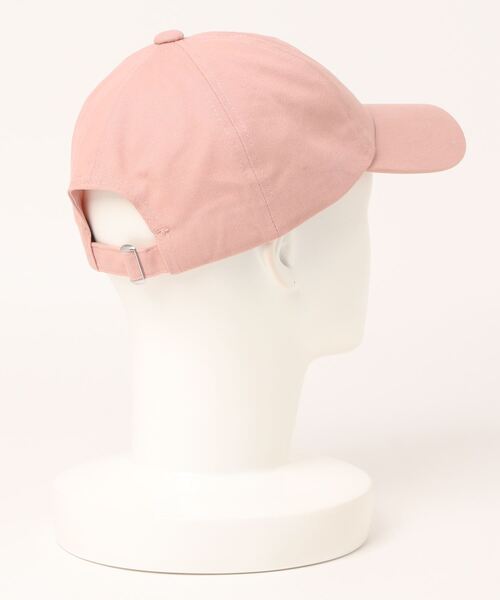 AZUL by moussy（アズールバイマウジー）の「BASIC TWILL CAP/ベーシックツイルキャップ（キャップ・レディース・ライトブラウン/ブラック/ピンク・FREE）」の4枚目の写真