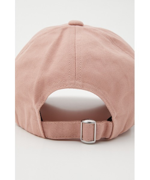AZUL by moussy（アズールバイマウジー）の「BASIC TWILL CAP/ベーシックツイルキャップ（キャップ・レディース・ライトブラウン/ブラック/ピンク・FREE）」の5枚目の写真