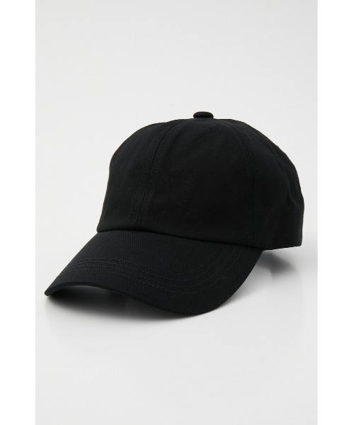 AZUL by moussy（アズールバイマウジー）の「BASIC TWILL CAP/ベーシックツイルキャップ（キャップ・レディース・ライトブラウン/ブラック/ピンク・FREE）」の9枚目の写真