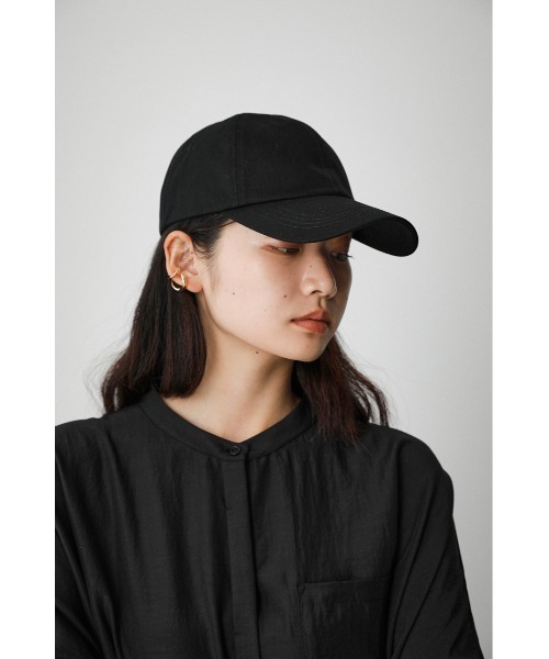 AZUL by moussy（アズールバイマウジー）の「BASIC TWILL CAP/ベーシックツイルキャップ（キャップ・レディース・ライトブラウン/ブラック/ピンク・FREE）」の16枚目の写真
