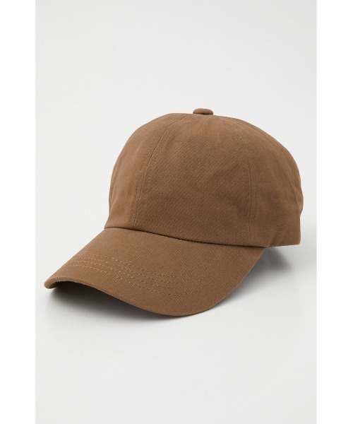 AZUL by moussy（アズールバイマウジー）の「BASIC TWILL CAP/ベーシックツイルキャップ（キャップ・レディース・ライトブラウン/ブラック/ピンク・FREE）」の17枚目の写真