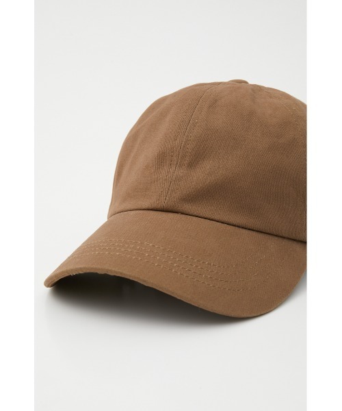 AZUL by moussy（アズールバイマウジー）の「BASIC TWILL CAP/ベーシックツイルキャップ（キャップ・レディース・ライトブラウン/ブラック/ピンク・FREE）」の20枚目の写真