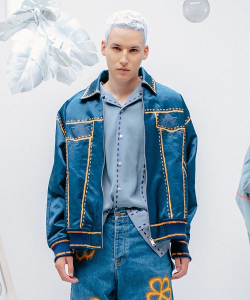 amok（アモク）の「HANDPAINT BLOUSON（ブルゾン）」 - WEAR