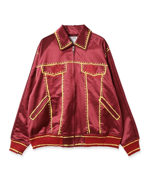 ジャケット・アウター amok HAND PAINT BLOUSON amok（アモク）の「HANDPAINT BLOUSON（ブルゾン）」 - WEAR