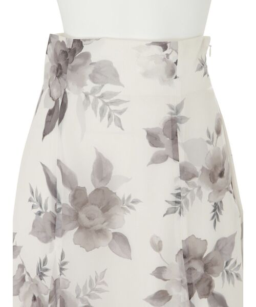 MERCURYDUO（マーキュリーデュオ）の「ぼかしフラワーフレアスカート（スカート・レディース・アイボリー/ブラック/ミント・SMALL/MEDIUM）」の22枚目の写真