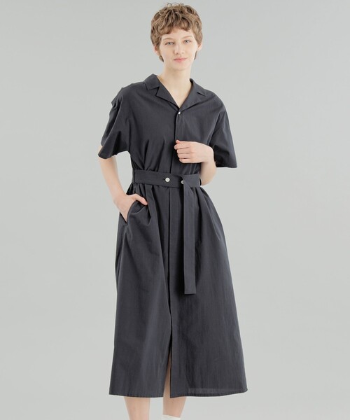【マッキントッシュフィロソフィー】コットン100% ビブヨークシャツワンピース マッキントッシュ フィロソフィー MACKINTOSH PHILOSOPHY