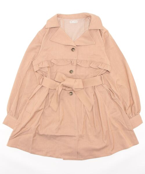 axes femme（アクシーズファム）の「バックレースアップコート