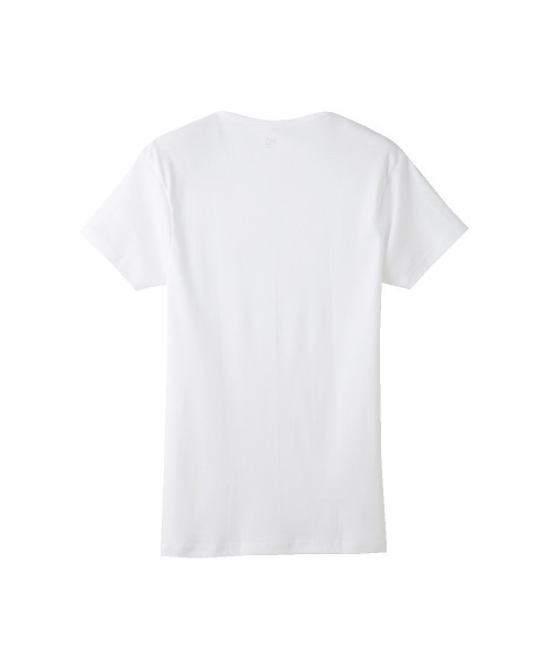 YG(ワイジー)の「YG VネックTシャツ 綿100%(インナーウェア/肌着・メンズ・ブラック/ホワイト/杢グレー・MEDIUM/X-LARGE/XX-LARGE/LARGE)」の6枚目の写真