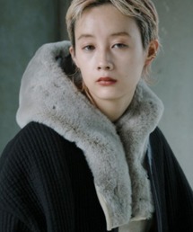 RehersalL | rehersall/リハーズオール/ECO Fur フードネックウォーマー(ネックウォーマー/スヌード)