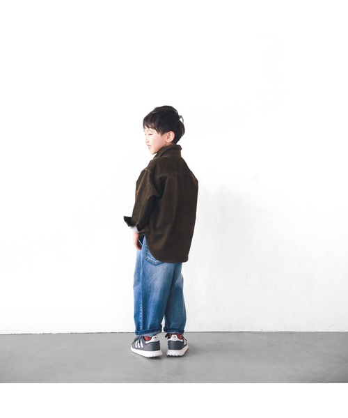 L.COPECK(エルコペック)の「スーペリアデニムラップパンツ(デニムパンツ・キッズ・ネイビー/ブルー・120cm/130cm/110cm/100cm/140cm/90cm)」の11枚目の写真