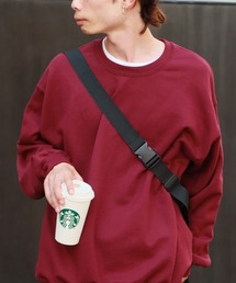 GILDAN（ギルダン）の「GILDAN ギルダン USAオーバーサイズ ロングスリーブプルオーバークルーネックスウェット 無地トレーナー ユニセックス 2026年春夏（スウェット）」