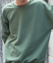 GILDAN（ギルダン）の「GILDAN ギルダン USAオーバーサイズ ロングスリーブプルオーバークルーネックスウェット 無地トレーナー ユニセックス 2026年春夏（スウェット）」