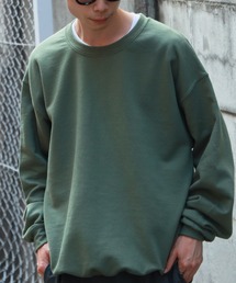 GILDAN（ギルダン）の「GILDAN/ギルダン USAオーバーサイズ ロングスリーブプルオーバークルーネックスウェット 無地トレーナー ユニセックス 2026年 夏 夏服（スウェット）」