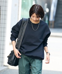 GILDAN（ギルダン）の「GILDAN ギルダン USAオーバーサイズ ロングスリーブプルオーバークルーネックスウェット 無地トレーナー ユニセックス 2026年春夏（スウェット）」