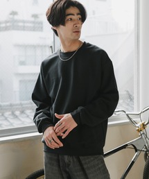 GILDAN（ギルダン）の「GILDAN ギルダン USAオーバーサイズ ロングスリーブプルオーバークルーネックスウェット 無地トレーナー ユニセックス 2026年春夏（スウェット）」