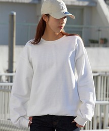 GILDAN（ギルダン）の「GILDAN/ギルダン USAオーバーサイズ ロングスリーブプルオーバークルーネックスウェット 無地トレーナー ユニセックス 2026年 夏 夏服（スウェット）」