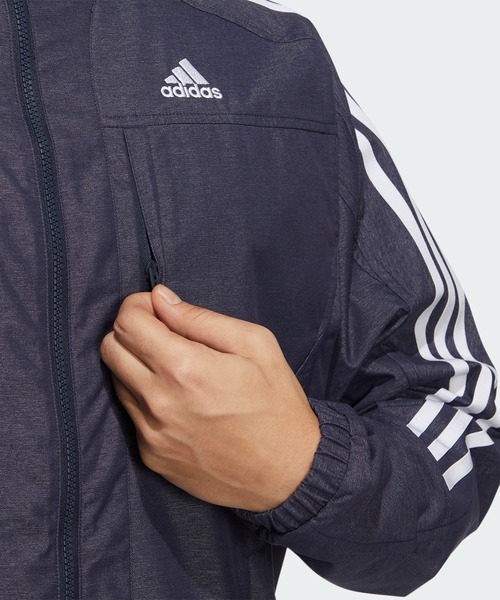 adidas(アディダス)の「24/7 ウインドジャケット / アディダス(ナイロンジャケット・メンズ・ブルー/ブラック・X-LARGE/MEDIUM/LARGE/XX-LARGE/SMALL)」の5枚目の写真