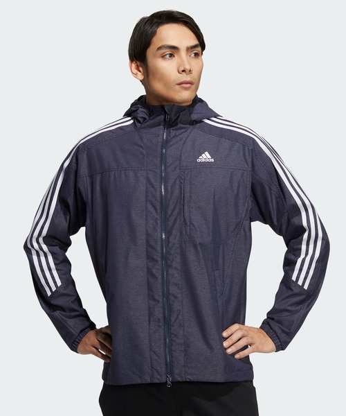 adidas(アディダス)の「24/7 ウインドジャケット / アディダス(ナイロンジャケット・メンズ・ブルー/ブラック・X-LARGE/MEDIUM/LARGE/XX-LARGE/SMALL)」の7枚目の写真