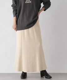 LOWRYS FARM | ナゲットリブフレアスカート　165283(スカート)