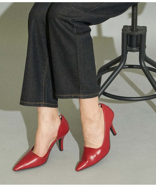 ANAP（アナップ）の「デザインパンプス（パンプス・レディース・ブラック/ブラウン/レッド/グリーン/アイボリー・LL/S/M/L）」の5枚目の写真