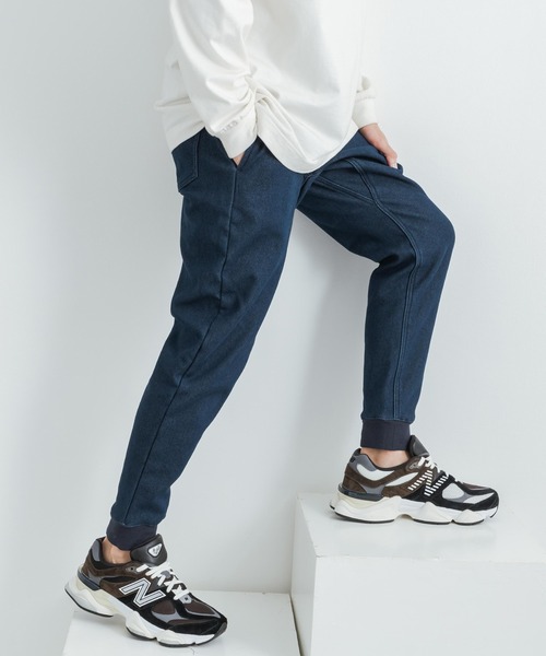 Rocky Monroe(ロッキーモンロー)の「蓄熱ボアフリース 裏起毛ストレッチイージージョガースキニーパンツ(その他パンツ・メンズ・ライトインディゴブルー/インディゴブルー/グレー/ベージュ/ブラウン/ネイビー/ブラック/ホワイト・S/M/L/XL)」の19枚目の写真
