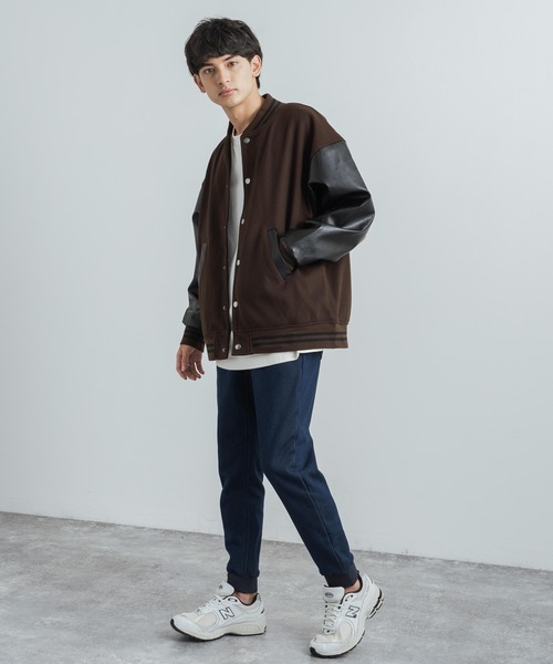 Rocky Monroe(ロッキーモンロー)の「蓄熱ボアフリース 裏起毛ストレッチイージージョガースキニーパンツ(その他パンツ・メンズ・ライトインディゴブルー/インディゴブルー/グレー/ベージュ/ブラウン/ネイビー/ブラック/ホワイト・S/M/L/XL)」の21枚目の写真
