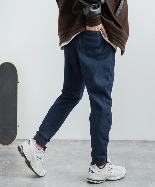 Rocky Monroe(ロッキーモンロー)の「蓄熱ボアフリース 裏起毛ストレッチイージージョガースキニーパンツ(その他パンツ・メンズ・ライトインディゴブルー/インディゴブルー/グレー/ベージュ/ブラウン/ネイビー/ブラック/ホワイト・S/M/L/XL)」の22枚目の写真