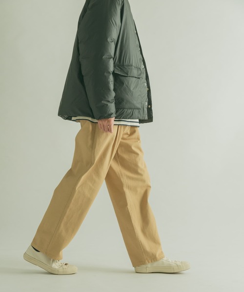FORK&SPOON（フォークアンドスプーン）の「FORK&SPOON　ヘビーオックストラウザー（その他パンツ・メンズ・チャコールグレー/ベージュ・4/5）」の2枚目の写真