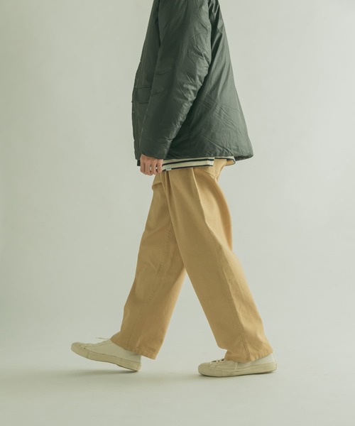 FORK&SPOON（フォークアンドスプーン）の「FORK&SPOON　ヘビーオックストラウザー（その他パンツ・メンズ・チャコールグレー/ベージュ・4/5）」の3枚目の写真