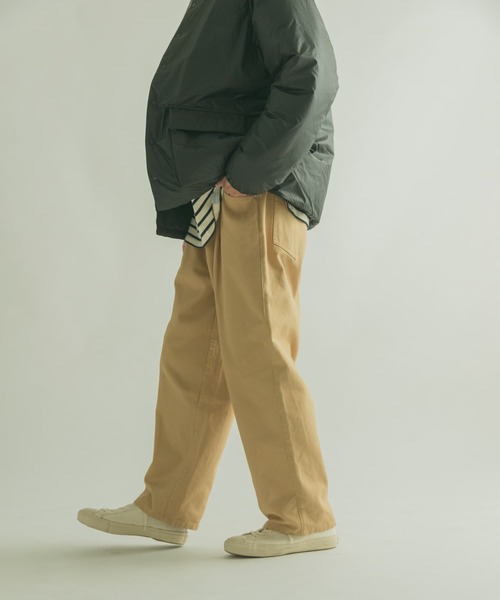FORK&SPOON（フォークアンドスプーン）の「FORK&SPOON　ヘビーオックストラウザー（その他パンツ・メンズ・チャコールグレー/ベージュ・4/5）」の5枚目の写真