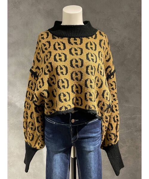 EMODA（エモダ）の「アップネックボリュームスリーブニット（ニット/セーター・レディース・その他/その他1・FREE）」の11枚目の写真