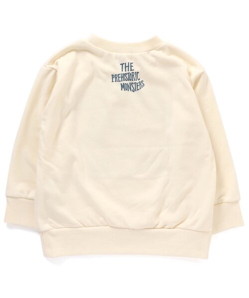 F.O.KIDS(エフオーキッズ)の「DINOSAURS シルエットトレーナー(スウェット・キッズ・グレー/カーキ/キナリ・120/95/90/80/100/110/140/130)」の10枚目の写真