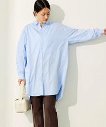 AMERICAN HOLIC | ドットボタンシャツチュニック(シャツ/ブラウス)