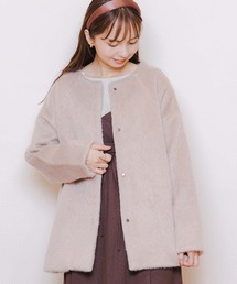 flower | フラッフィ―コート4(ムートンコート)