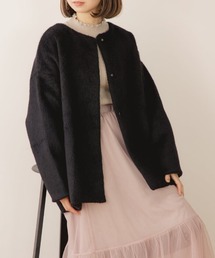flower | フラッフィ―コート4(ムートンコート)