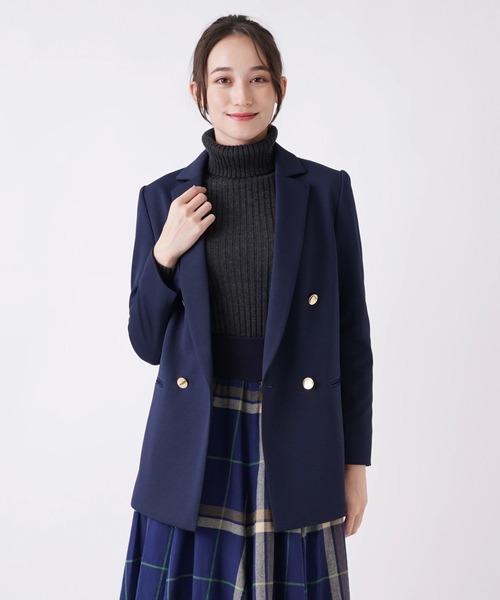 美品NOUQUE ライトコート ゆったり ノー nouqueコートの商品一覧 nouque（レディースファッション）の通販 ◇新品タグ付き◇ 【NOUQUEヌーク】　濃紺スプリングコート　コクーンシルエット ◇