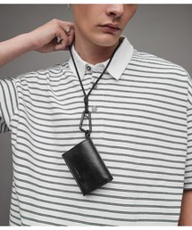 オールセインツ　TRIFOLD LOGO WALLETレザーウォレット　財布 ALLSAINTS（オールセインツ）の「TRIFOLD LOGO WALLET | TRIFOLD