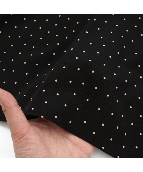 flower（フラワー）の「シンプルドットバルーンブラウス（シャツ/ブラウス・レディース・ブラック/ベージュ・FREE）」の20枚目の写真