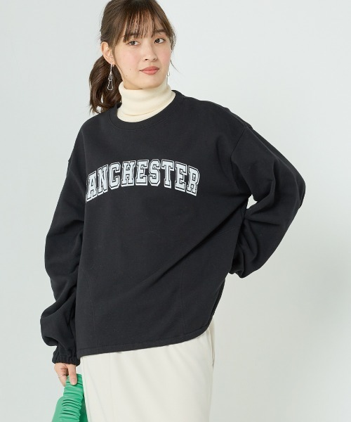 OMNES（オムネス）の「ユニセックス裏毛裾ストッパー付きプルオーバー（その他トップス・レディース・ブラック/アイボリー/グレー/グリーン・MEDIUM/LARGE）」の15枚目の写真