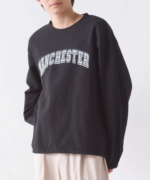 OMNES（オムネス）の「ユニセックス裏毛裾ストッパー付きプルオーバー（その他トップス・レディース・ブラック/アイボリー/グレー/グリーン・MEDIUM/LARGE）」の19枚目の写真