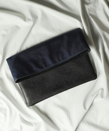 シンセティックレザー２WAYクラッチバッグ/ショルダーバッグ