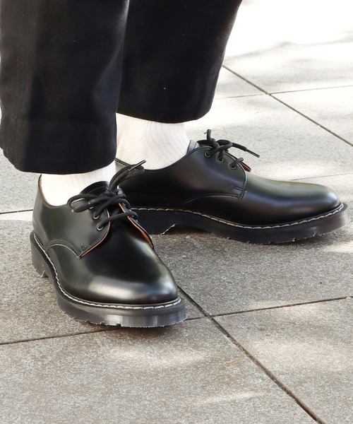 SOLOVAIR(ソロヴェアー)の「SOLOVAIR/ソロヴェアー THE 3EYE GIBSON SHOE 革靴(ドレスシューズ・メンズ・ブラック・7/8/7.5/8.5)」の11枚目の写真