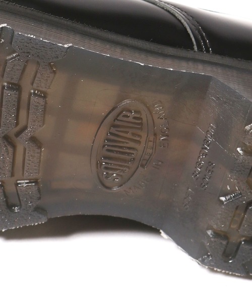 SOLOVAIR(ソロヴェアー)の「SOLOVAIR/ソロヴェアー THE 3EYE GIBSON SHOE 革靴(ドレスシューズ・メンズ・ブラック・7/8/7.5/8.5)」の8枚目の写真