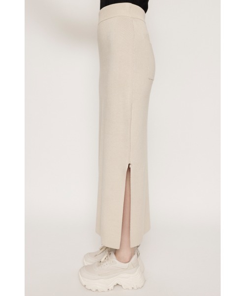 SLY（スライ）の「SIDE ZIP KNIT SK サイドジップ ニット