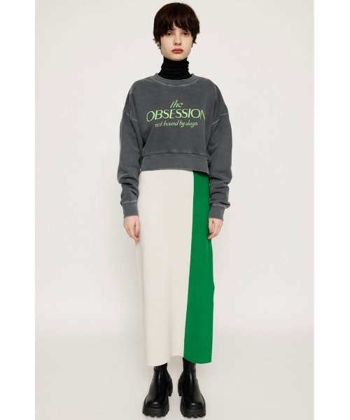 SLY（スライ）の「SIDE ZIP KNIT SK サイドジップ ニット