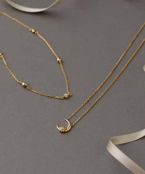 VATSURICA（バツリカ）の「〈VATSURICA〉silver925 / 金属アレルギー対応 / ダイヤモンド チェーンネックレス star（ネックレス・レディース・ゴールド・FREE）」の10枚目の写真