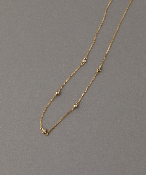 VATSURICA（バツリカ）の「〈VATSURICA〉silver925 / 金属アレルギー対応 / ダイヤモンド チェーンネックレス star（ネックレス・レディース・ゴールド・FREE）」の14枚目の写真