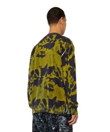 diesel コットン　カーディガン DIESEL ディーゼル ニットカーディガン 長袖 グレー 灰色 綿